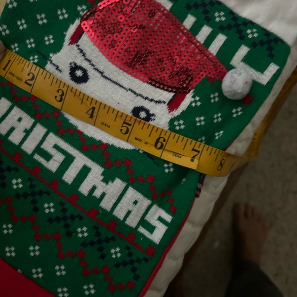 Hello Kitty holiday scarf repurposed top handmade - Picture 6 of 7